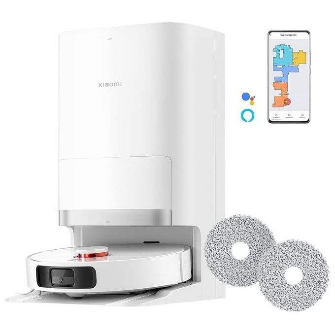 Xiaomi X20+ Robot aspirapolvere Navigazione Laser LDS 6000 Pa 0.35 L autonomia 140 min Wi-Fi App Lavapavimenti colore Nero Bianco