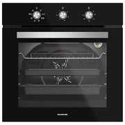 Silverline BO6503B03 Forno da incasso Elettrico 72 L Classe A 8 Funzioni Pulizia a Vapore (56x56x59 cm) colore Nero