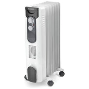 Olimpia Splendid Radiatore a Olio 1500w 2 livelli potenza + eco Ruote Bianco