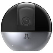 Ezviz CS-E6-R100-8C5W2F E6 Telecamera IP da Interno 3K 5 MP Wi-Fi Dual Band Panoramica 350° AI Rilevamento Persone e Animali HomeKit colore Nero Grigio