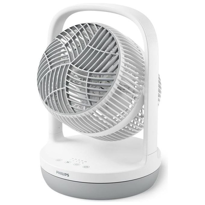 Philips CX2050-00 Serie 2000 Ventilatore da tavolo a pale 22 cm 738 m³-h 3 velocita' 23 dB Timer modalita' notte colore Grigio