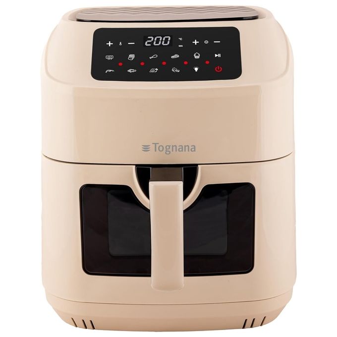 Tognana D2DFA06IRCHA Iridea Friggitrice ad aria 9.2 L 2150 W 8 Programmi Display Touch colore Champagne