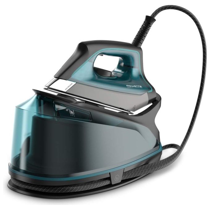 Rowenta DG7623 Compact Steam PRO Ferro da Stiro a Caldaia Capacita' 1,1 Litri 2200 W 100 g-min Verde-Grigio