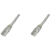Digitus Cavo Rete Utp Cat. 5E Non Schermato - Lunghezza Mt. 3 - Colore Grigio