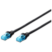Digitus Cavo Rete Utp Cat. 5E Non Schermato - Lunghezza Mt. 3 - Colore Nero