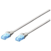Digitus Cavo Rete Utp Cat. 5E Non Schermato - Lunghezza Mt. 15 - Colore Grigio