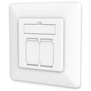 Digitus Presa di Rete Cat 6a EaCompatibile con Vari Design Schermata a Incasso