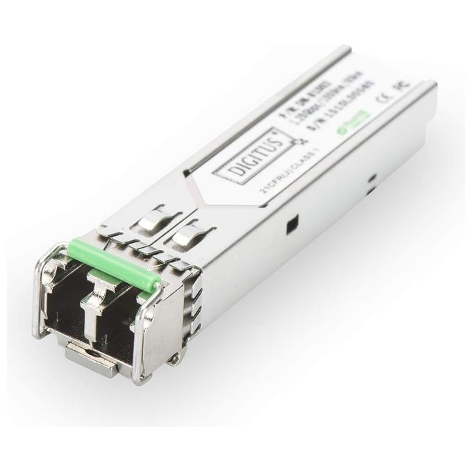 Digitus modulo mini gbic (sfp) singlemode, lc duplex 1000base-lx, 1550nm