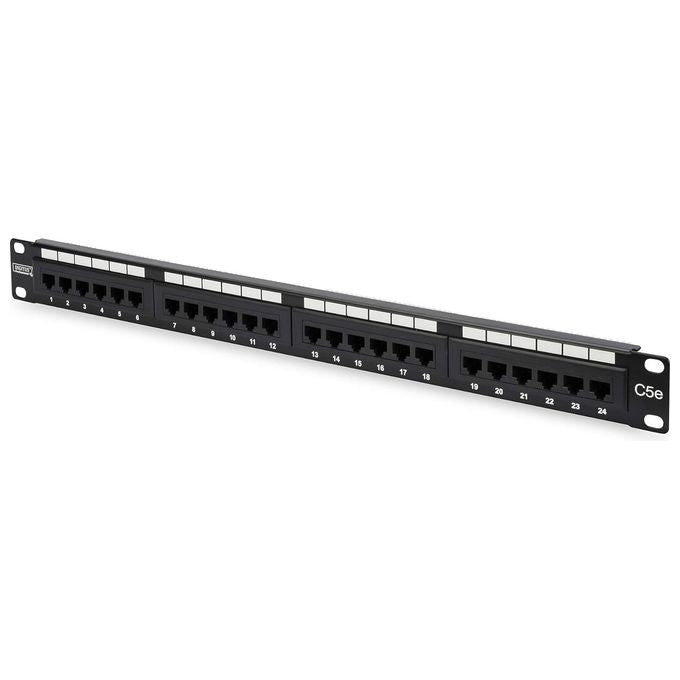 Digitus pannello patch 19'' non schermato utp 24 porte 8 poli rj45 per reti categoria 5e - 1 unita'