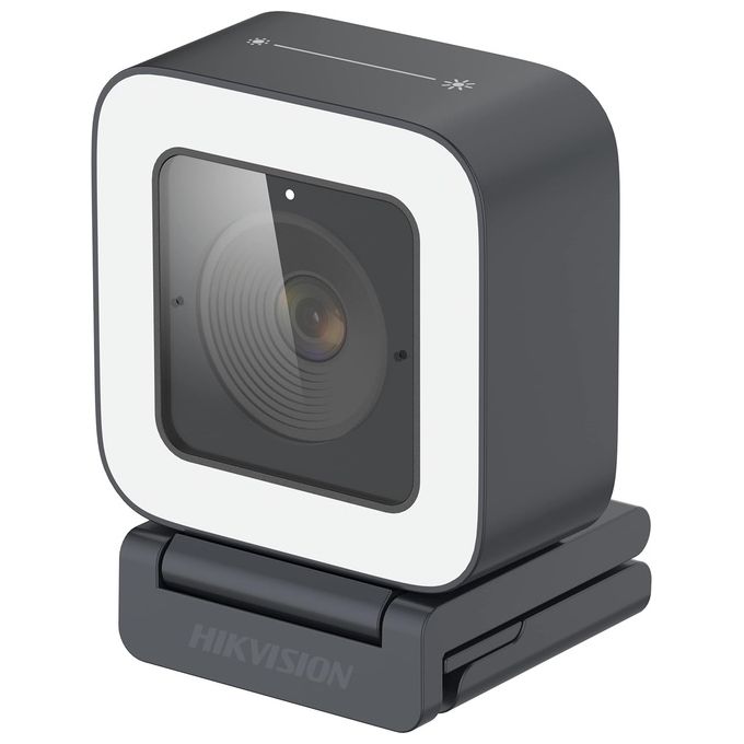 Hikvision DS-UL2(3.6MM) Webcam 2 MP Risoluzione 1920 x 1080 Pixel 30 fps Microfono Integrato Autofocus Angolo 87° USB 2.0 colore Nero