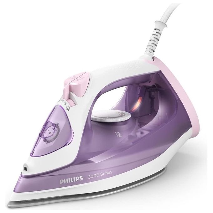 Philips DST5040-80 Serie 5000 Ferro da stiro a vapore 2600 W 45 g-min Piastra SteamGlide Plus colore Nero