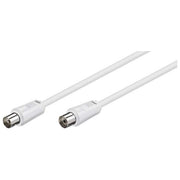 Ednet cavo antenna maschio-femmina mt 1,50 colore Bianco