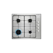 Electrolux EGS6404SX Serie 300 Piano cottura a gas 60 cm 4 fuochi comandi laterali accensione integrata colore Inox