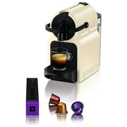 DeLonghi EN80.CW Nespresso Inissia Macchina da Caffe' Sistema Nespresso Potenza 1260 W Capacita' 0,7 Litri Flow Stop Crema-Nero