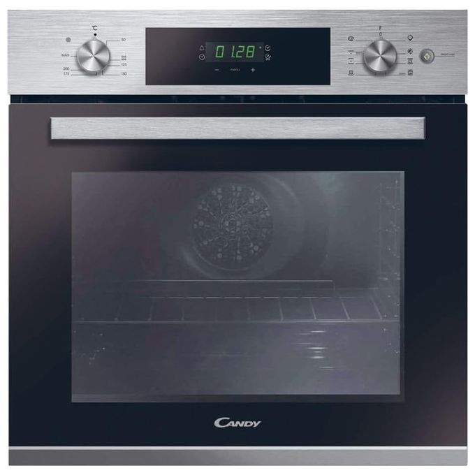 Candy FCT615X-1 Smart Steam Forno da incasso Elettrico Ventilato 70 L Classe A Vapore Grill 8 Programmi (59x56x56 cm) colore Acciaio Inox