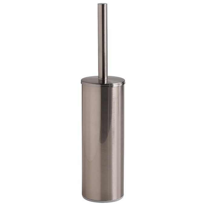 Gedy FJ33 Fuji Porta Scopino WC da Terra Acciaio Inox AISI 304 e Cromall colore Spazzolato