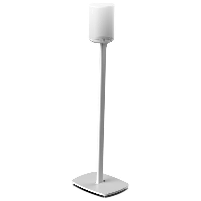 Flexson FLXE100FS1011EU Supporto a Pavimento per Altoparlante Compatibile Sonos Era 100 Materiale Acciaio e Alluminio colore Bianco