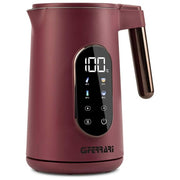 G3 Ferrari G10205 Tisaniere Tech Bollitore Elettrico 1.7 L 2200 W 4 Programmi Display Touch Screen Temperatura Regolabile colore Bordeaux