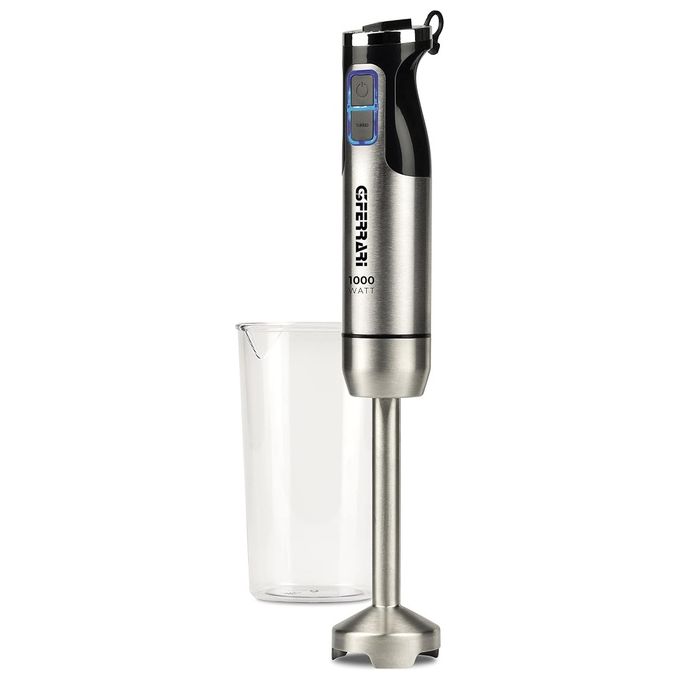 G3 Ferrari G20142 Antelao Mixer a Immersione 1000W Motore DC 8 Velocita' 4 Lame Inox colore Nero