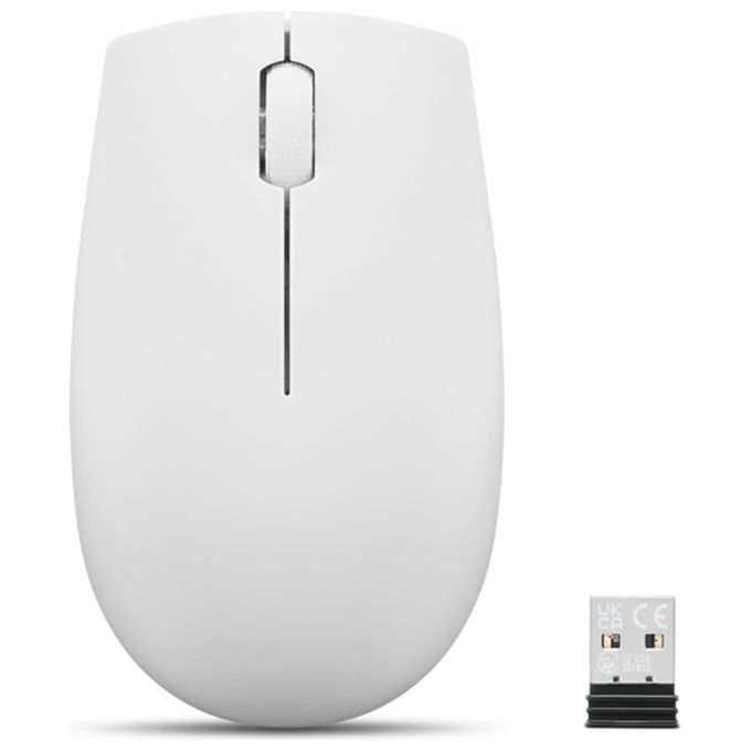 Lenovo 300 Wireless Compact Mouse Cloud Grey