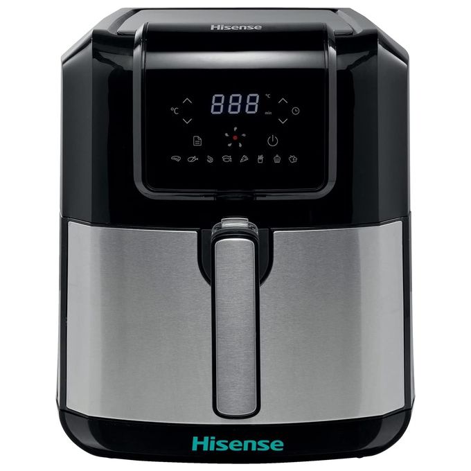 Hisense H06AFBS1S3 Friggitrice ad aria 5 L 1700 W 8 programmi Display LED colore Nero