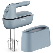 Kenwood HMP40.000GY QuickMix Go Sbattitore Elettrico Portatile 350W 5 Velocita' con Custodia Integrata e Fruste in Acciaio Inox colore Storm Blue