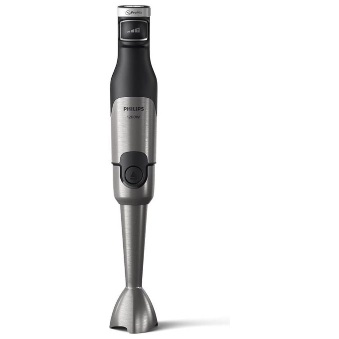 Philips HR2685-00 Serie 5000 Frullatore a Immersione 1200W ProMix con Robot da Cucina 1.7L Tritatutto 0.5L e Frullino colore Nero