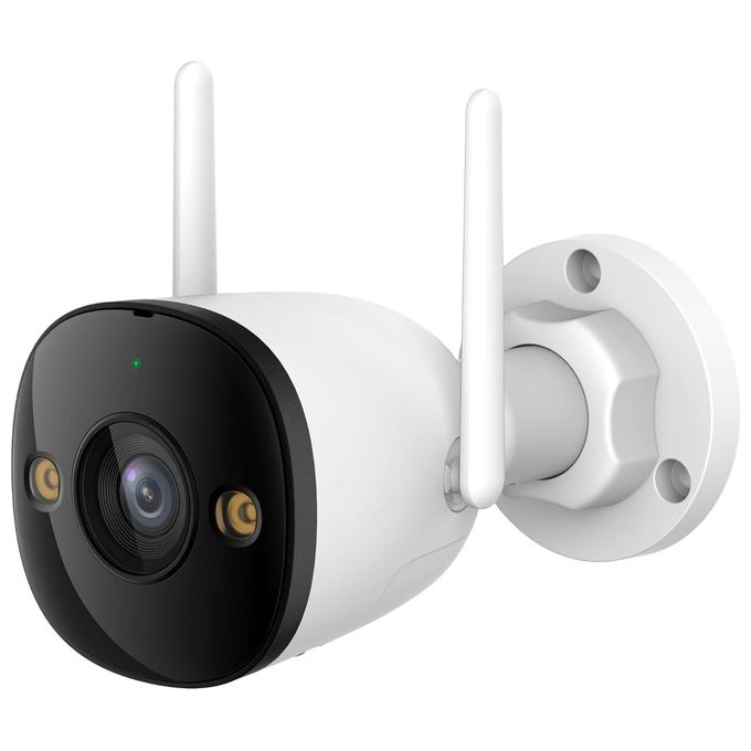 Imou IPC-S3EP-5M0WE Bullet 3 Telecamera IP da Esterno 5MP 3K Wi-Fi 6 Visione Notturna Full Color AI Sirena 110dB IP67 colore Bianco
