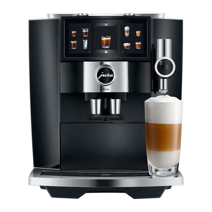 Jura J8 J8 twin Macchina da caffe' automatica Capacita' serbatoio 1,9 L colore Nero