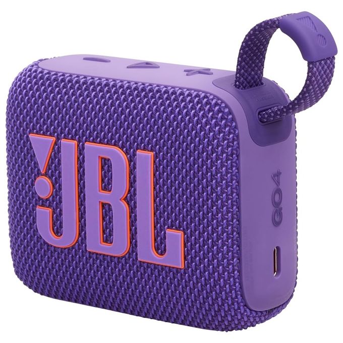 JBL JBLGO4PUR Go 4 Altoparlante Bluetooth Portatile 4,2 W IP67 Waterproof Dustproof Autonomia 7 h colore Viola