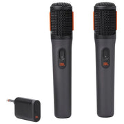 JBL JBLPBWIRELESSMIC PartyBox Set 2 Microfoni Wireless Cardioide 30 m 20 h Batteria Ricaricabile colore Nero