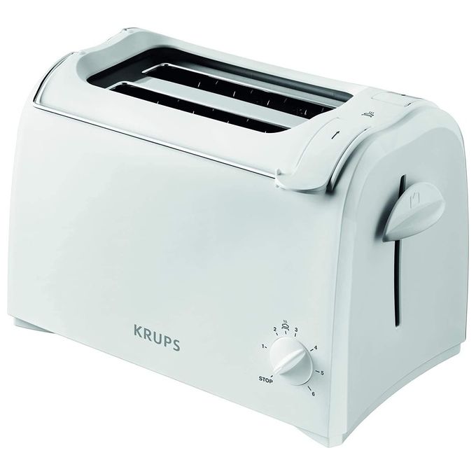 Krups ProAroma Tostapane 2 Fette 700W Bianco