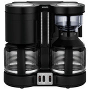 KRUPS Duothek Plus Macchina da Caffe' con Filtro 1Lt per 10 Tazze Colore Nero per un Coffee Time Perfetto