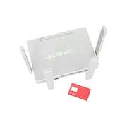 Keenetic KN-2311-01-EU Hero 4G+ Modem Router Wi-Fi 6 AX1800 Mesh 4G LTE 4 porte Gigabit USB 3.0 VPN colore Grigio