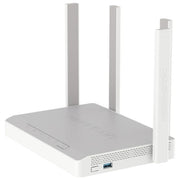 Keenetic KN-3610-01EN Hopper DSL Modem Router Wi-Fi 6 AX1800 Dual Band VDSL2 ADSL2+ 4 Porte Gigabit USB 3.0 Mesh VPN colore Bianco