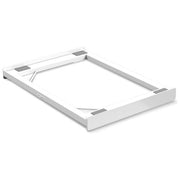 Meliconi 656116 Base Torre Slim L45 Kit di Sovrapposizione Tecnopolimero per Lavatrice e Asciugatrice 60 cm 250 Kg colore Bianco
