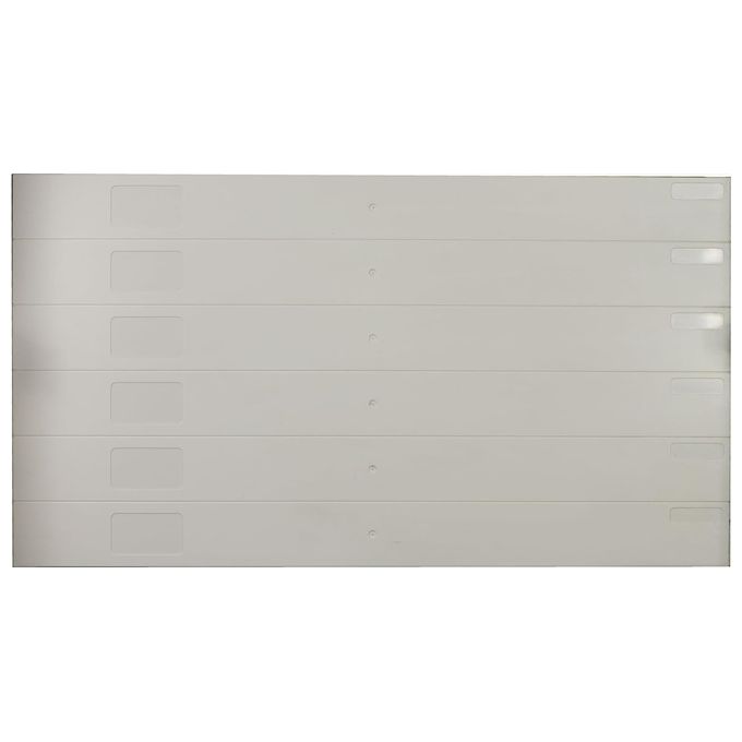 Link LKCOP6U Copertura 19'' per Armadi Rack 6u Grigio con Parti 1U Staccabili Installazione con Clip