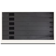 Link LKCOP6UN Copertura per Armadi Rack 19'' 6U Parti 1U Staccabili Installazione con Clip colore Nero