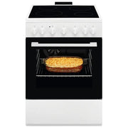 Electrolux LKR620066W Cucina Elettrica Libera Installazione Piano Vetroceramica 4 Zone Forno 57 L Classe A (60x60x86 cm) colore Bianco