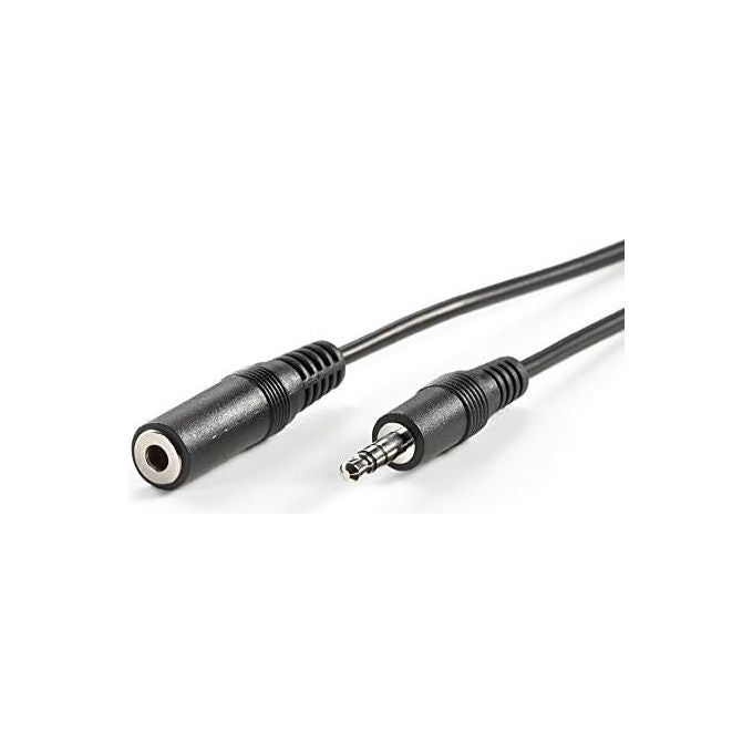 Link cavo stereo jack 3.5 mm. prolunga scheda audio per cuffie-casse maschio-femmina mt. 10