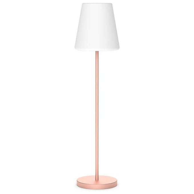 NewGarden Lola Slim 180 Lampada da terra LED 9W 860lm IP65 dimmerabile telecomando incluso colore Oro Rosa