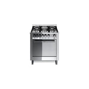 Lofra M76GV-C Cucina a Gas con Forno a Gas Ventilato 5 Fuochi Classe energetica A 70x60 cm Acciaio Inox Lucidato