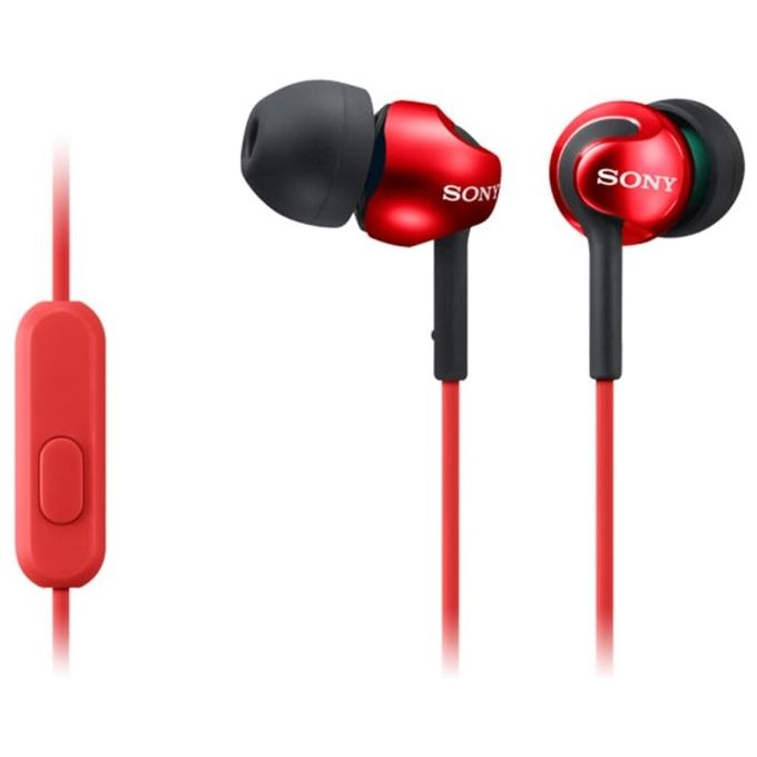 Sony Serie Ex110ap Auricolari Rosso