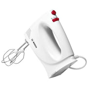 Bosch MFQP1000 YourCollection Sbattitore Manuale 300 W 2 velocita' Turbo fruste in acciaio inossidabile colore Bianco Rosso