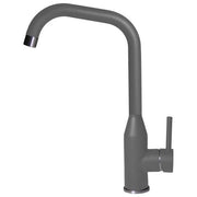 Elleci Dora MKKDOR99 - Miscelatore da cucina Mono Splitcomando, da incasso, Keratek, canna girevole, 36 cm, Grigio Scuro