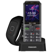 Maxcom MM735 Comfort Telefono Cellulare Senior 2.2'' Tasto SOS Braccialetto SOS Impermeabile Bluetooth 5.0 2G colore Nero