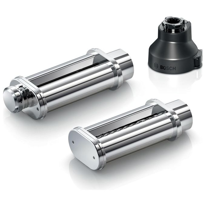 Bosch MUZS6PP Serie 6 Set di attacchi per preparazione pasta fresca Acciaio inox colore Argento