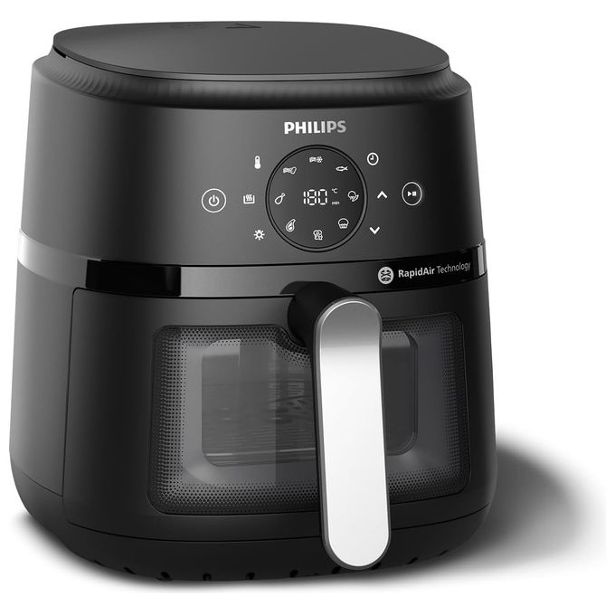Philips NA221-00 Friggitrice ad aria 4.2 L 1500 W 13 programmi Display Touch colore Nero Argento