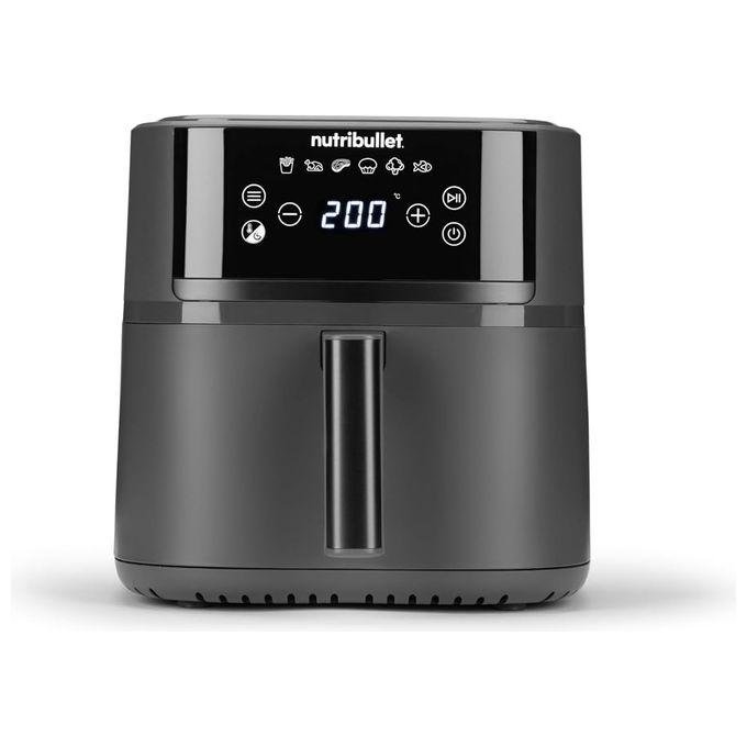 NutriBullet NBA0611DG Friggitrice ad aria 6 L 1700 W 6 programmi Display Touch colore Grigio