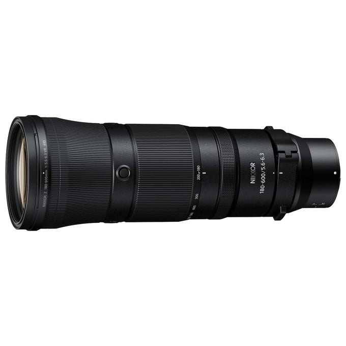 Nikon JMA720DA NIKKOR Z 180-600mm f-5.6-6.3 VR Teleobiettivo Zoom per Fotocamere Mirrorless FX Full-Frame Stabilizzato con VR e Compatibile con Moltiplicatori 1.4x e 2.0x colore Nero
